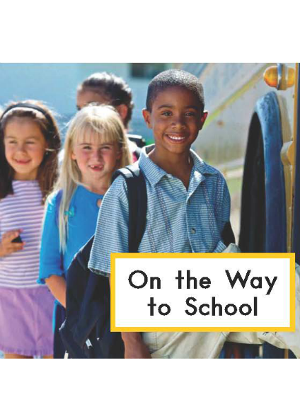 on the way to school